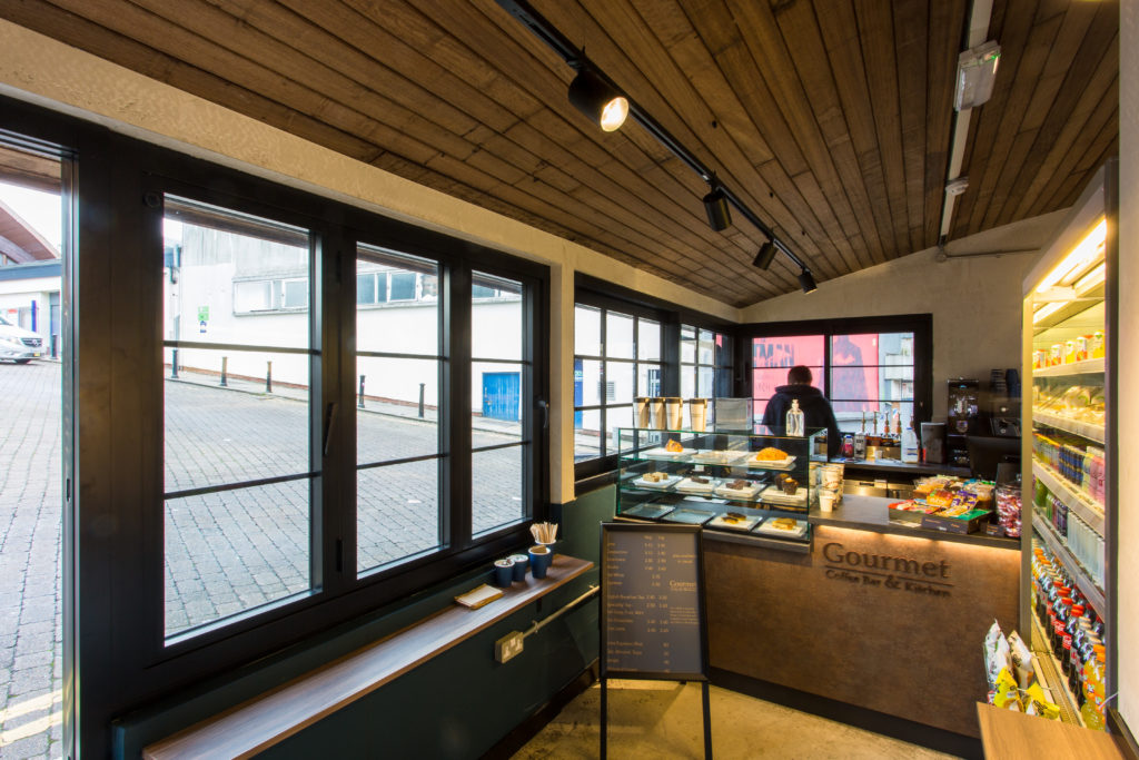 Gourmet Coffee shop fit out Manchester By Select Interiors