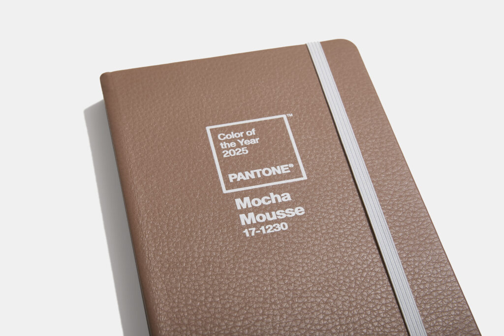 Pantone's colour of the year 'Mocha Mousse': Use it to transform your office interior design - A blog by Select Interiors - Image Credit - PANTONE 17-1230 Mocha Mousse Vegan Notebook 3