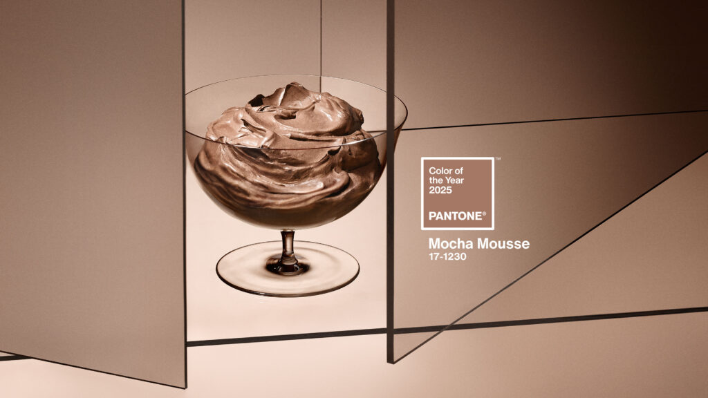 Pantone's colour of the year Mocha Mousse: Use it to transform your office interior design - A blog by Select Interiors - Image Credit - PTN_COY_Hero_Secondary_Cropping_1920x1080_2024-0917