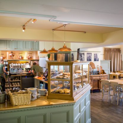 Brockholes cafe windermere hospitality fit out by Select Interiors